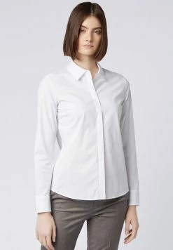 BOSS BANEW - Button-down Blouse - White
