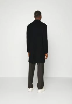 BOSS HYDE - Classic Coat - Black -BOSS Sales Store d5dbfcc33bc04a7fa51932fc9f318c52