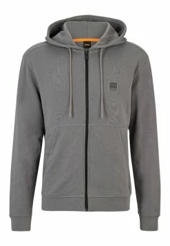 BOSS Zip-up Sweatshirt - Dark Grey Nine -BOSS Sales Store d600c094ea94461fa7caedd8992b3829