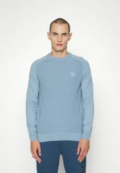 BOSS KESOM - Jumper - Light/pastel Blue