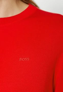 BOSS FIBINNAN - Jumper - Bright Red -BOSS Sales Store d72f64767d4c4b49b2ce251f81418f03