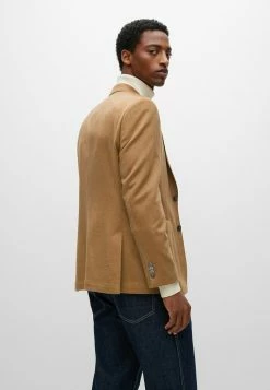 BOSS JANSON - Blazer Jacket - Beige -BOSS Sales Store d7d5519f27734969b8a8f48eec1f8324