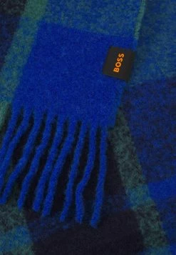 BOSS NARRATORE SCARF UNISEX - Scarf - Medium Blue -BOSS Sales Store d7e83989e7484a2c804c3ada2fd9a250
