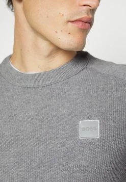 BOSS KESOM - Jumper - Open Grey -BOSS Sales Store d7fba900f5514ad5aeb42f70ebd923a3