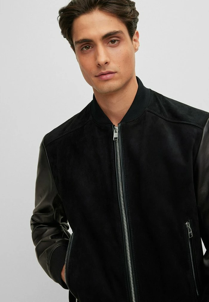 BOSS Leather Jacket - Black One 6 BOSS Leather Jacket - Black One - Image 4