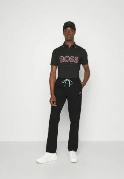 BOSS HADIM - Tracksuit Bottoms - Black -BOSS Sales Store d849732dfeef4915b7f58841e221b8e3