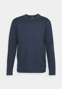 BOSS TOKKSLONG - Long Sleeved Top - Dark Blue -BOSS Sales Store d8b438fcd77a4232b8045f70b283b5ed