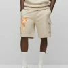 BOSS SEGRAFFITTI - Shorts - Open Beige One