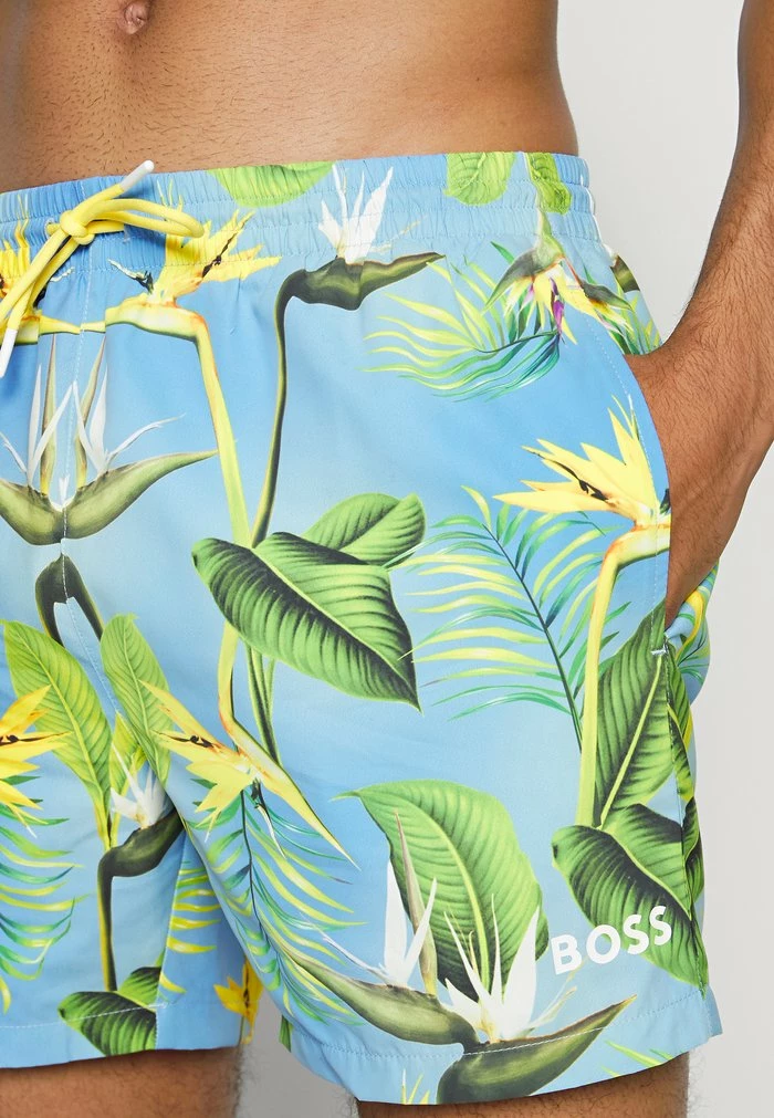 BOSS PIRANHA - Swimming Shorts - Medium Blue 6 BOSS PIRANHA - Swimming Shorts - Medium Blue - Image 4