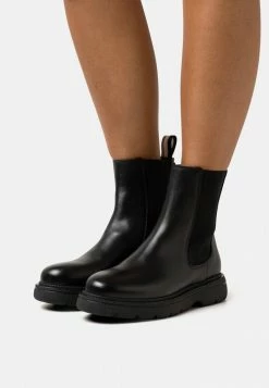 BOSS JACOB CHELSEA - Platform Ankle Boots - Black