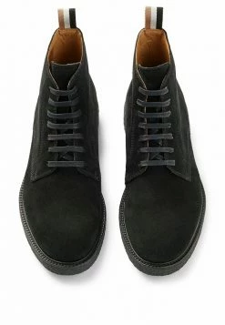 BOSS TUNLEY - Lace-up Ankle Boots - Black One -BOSS Sales Store d92fe2437570411c9f927e338bbfe7e3