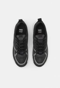 BOSS TITANIUM RUNN - Trainers - Black -BOSS Sales Store d9bb02fb424241f88f1d2196e28d847f