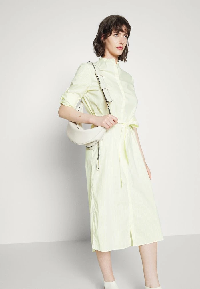 BOSS DEFELIZE - Shirt Dress - Medium Yellow 7 BOSS DEFELIZE - Shirt Dress - Medium Yellow - Image 5