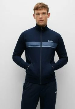 BOSS Zip-up Sweatshirt - Dark Blue Three