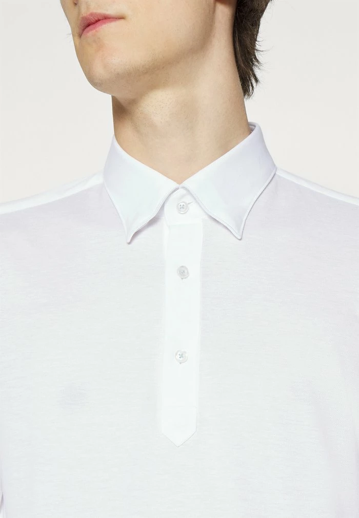 BOSS HAL - Polo Shirt - White 8 BOSS HAL - Polo Shirt - White - Image 6
