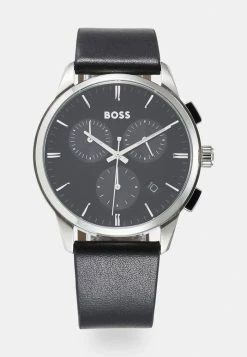BOSS DAPPER - Watch - Black/silver