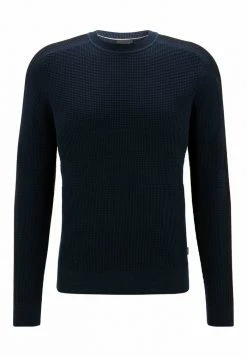BOSS LOFORTE - Jumper - Dark Blue Five -BOSS Sales Store db75f12f129b4d1f918cf833a06ea4c2