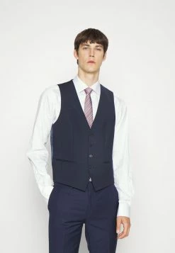 BOSS HUGE - Suit Waistcoat - Dark Blue