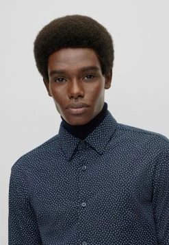 BOSS ROAN - Shirt - Dark Blue Four 11 BOSS ROAN - Shirt - Dark Blue Four -BOSS Sales Store dd6a2bd35c074c9bbfe526ed4e566fe4