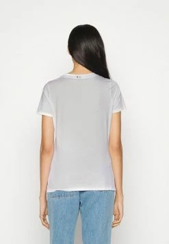 BOSS ELOGO METALLIC - Print T-shirt - White -BOSS Sales Store dd751b06c382498886d683aae98b46e3