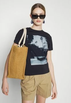 BOSS Print T-shirt - Open Blue -BOSS Sales Store dd7b91645a774691ac854847a9bece11