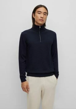 BOSS LADAMO - Jumper - Dark Blue Four