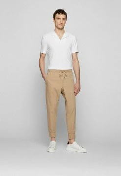 BOSS JOGG-SPW-DET1 - Tracksuit Bottoms - Light Beige Five -BOSS Sales Store dde70356052442dcb36267fea6cd7254