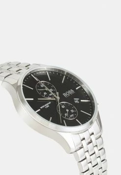 BOSS ASSOCIATE - Chronograph Watch - Silver-coloured/black -BOSS Sales Store dead62e6cc29463a819b805dd055cca2