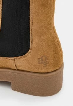 BOSS CHRIS BOOTIE - Platform Ankle Boots - Medium Beige -BOSS Sales Store dee109a96c0d44519bd12ebde722ed96