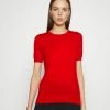BOSS FALYSSIAS - Basic T-shirt - Bright Red -BOSS Sales Store df70e5e4961a4bee95ff73f76b861282