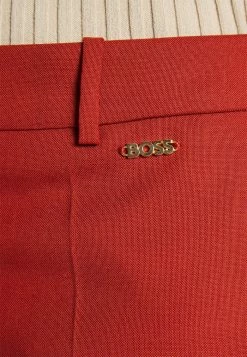 BOSS TILUNA - Trousers - Medium Red -BOSS Sales Store df7bc19975904160bc0af5ee388846c3