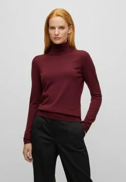 BOSS FAMAURIAN - Jumper - Dark Red Two