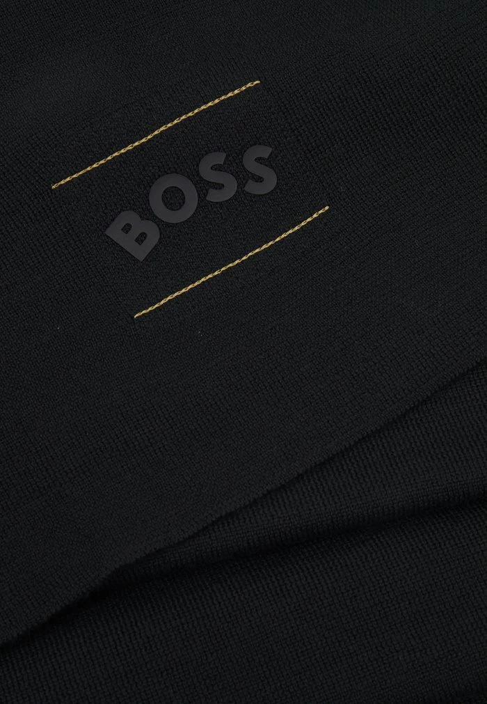 BOSS ARIDE SCARF UNISEX - Scarf - Black 6 BOSS ARIDE SCARF UNISEX - Scarf - Black - Image 4
