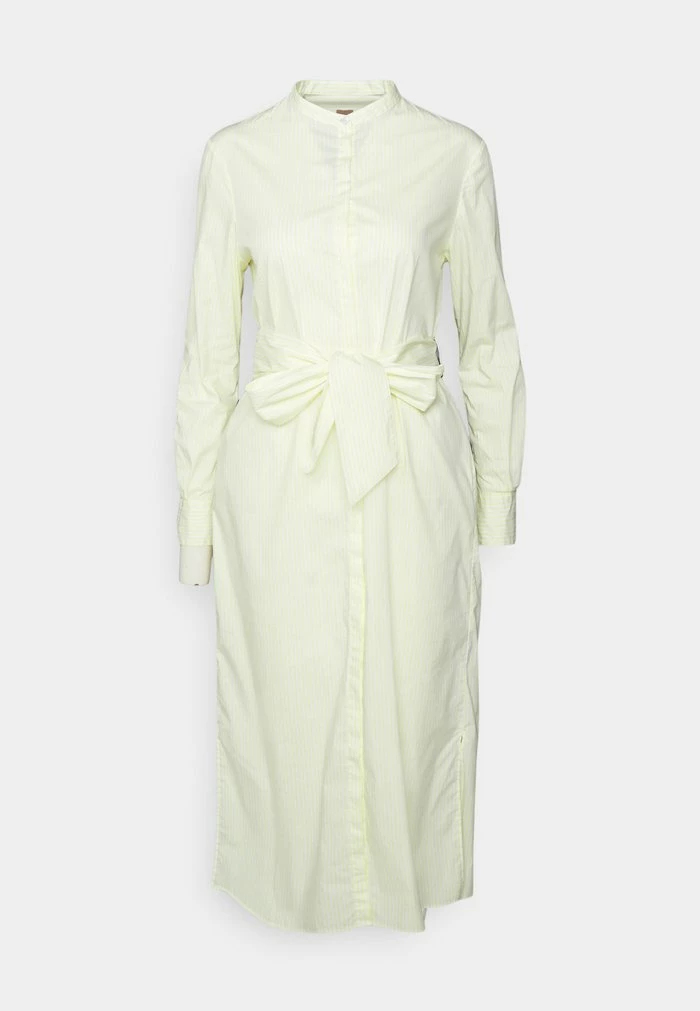 BOSS DEFELIZE - Shirt Dress - Medium Yellow 9 BOSS DEFELIZE - Shirt Dress - Medium Yellow - Image 7