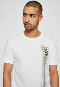 BOSS Print T-shirt - White -BOSS Sales Store e1f8226777be47fb9c10ff4e3e142429