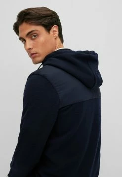 BOSS LUCRO - Winter Jacket - Dark Blue Four -BOSS Sales Store e2df4fac2e4e47f79f3666aa4df1aaad