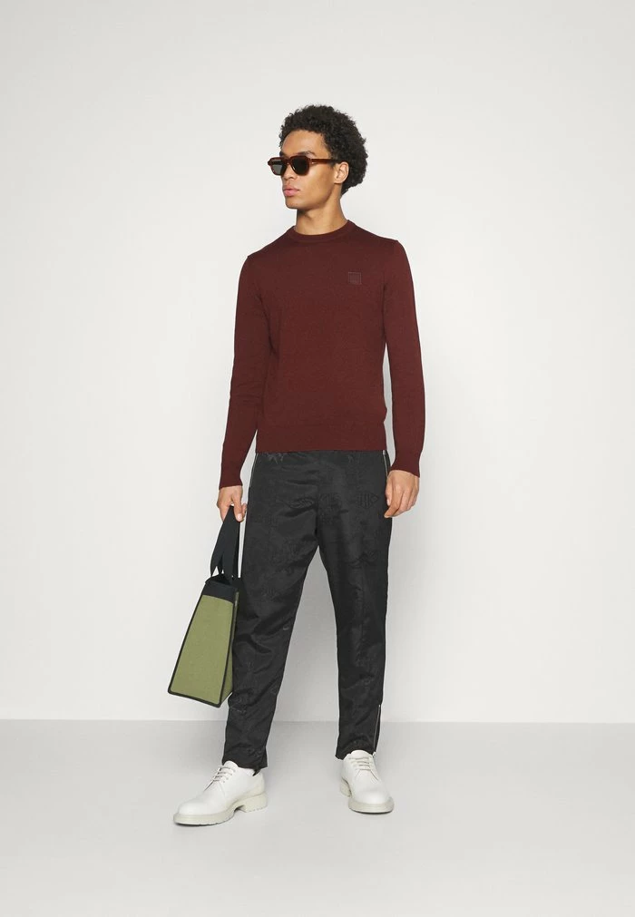 BOSS KANOVANO - Jumper - Dark Red 4 BOSS KANOVANO - Jumper - Dark Red - Image 2