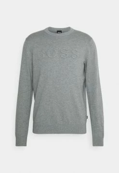 BOSS UBE - Jumper - Silver -BOSS Sales Store e35e9a00211d4aaeaf0c8406f96c5bba