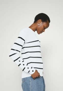 BOSS FITTINA - Jumper - White/black 11 BOSS FITTINA - Jumper - White/black -BOSS Sales Store e4d10606afd5418094ddb97524c88503