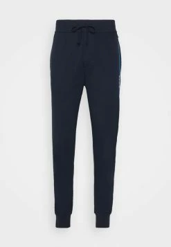 BOSS AUTHENTIC PANTS - Pyjama Bottoms - Dark Blue