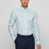 BOSS RONNI - Shirt - Light Blue -BOSS Sales Store e55bca6b48eb43ac94faf28b1d4c79ae