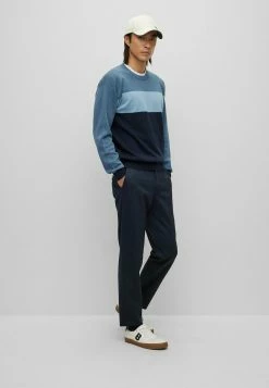 BOSS LACCUS - Jumper - Dark Blue Four -BOSS Sales Store e588bc7d49344351bb0feacfe966cd36