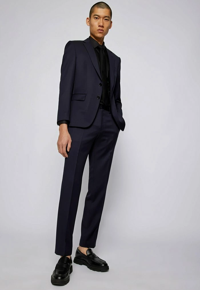 BOSS H LENON - Suit Trousers - Dark Blue 6 BOSS H LENON - Suit Trousers - Dark Blue - Image 4