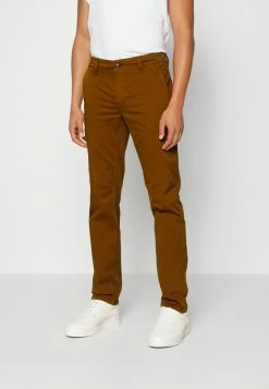 BOSS SCHINO SLIM - Chinos - Medium Brown