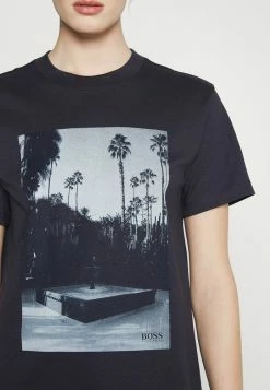 BOSS ENCHY - Jersey Dress - Open Blue -BOSS Sales Store e6236fe3445e49418ad3c780135ef184