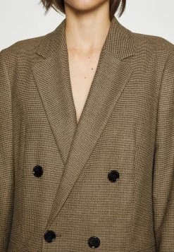 BOSS JERICONA - Short Coat - Brown/black -BOSS Sales Store e69da4ec1c794a27bdca6e74a7f484d3