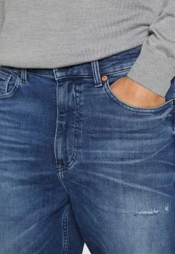 BOSS TATUM - Jeans Tapered Fit - Dark Blue -BOSS Sales Store e6a5f8098eef4dbfb1caa026be4b289d