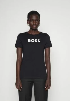 BOSS ELOGO - Print T-shirt - Black