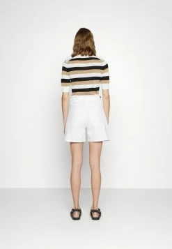 BOSS DENIM SHORTS - Denim Shorts - Natural -BOSS Sales Store e715509f69f84ec1998fb3bdee54b245