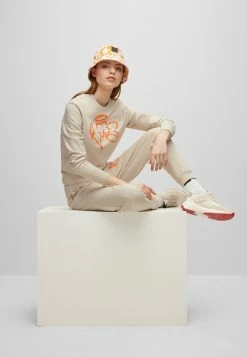 ELABOSS - Sweatshirt - Open Beige One -BOSS Sales Store e7d90242e3104d71b6a936286b104285